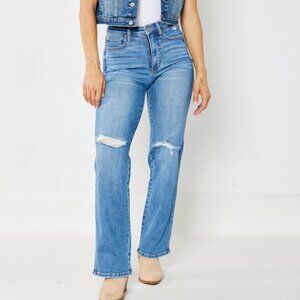 Judy Blue Straight Leg, Tummy Control Jeans